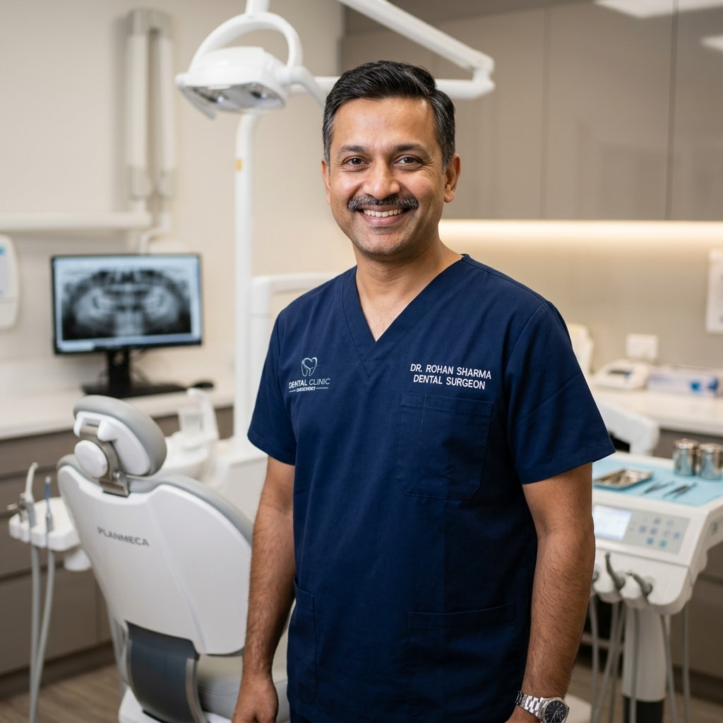Dr. Rohan Mehta - Root Canal Specialist at BRACE-O-DENT